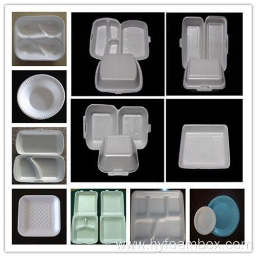 Foam Take Away Food Plate Making Machine